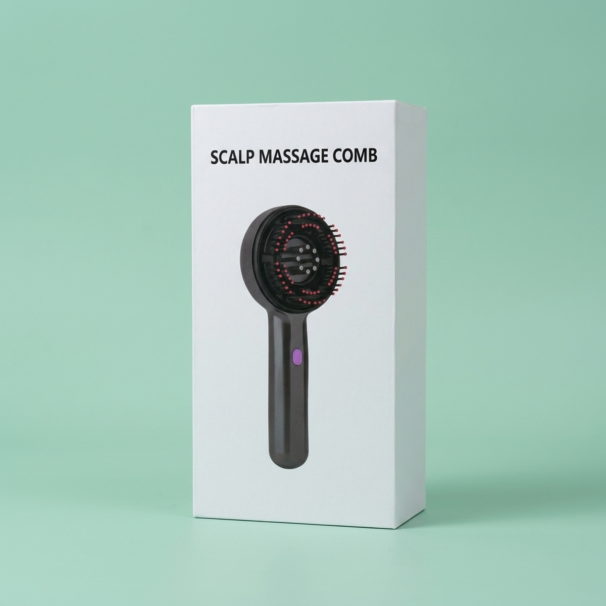 Rechargeable Scalp Massager Comb for Hair Growth & Relaxation