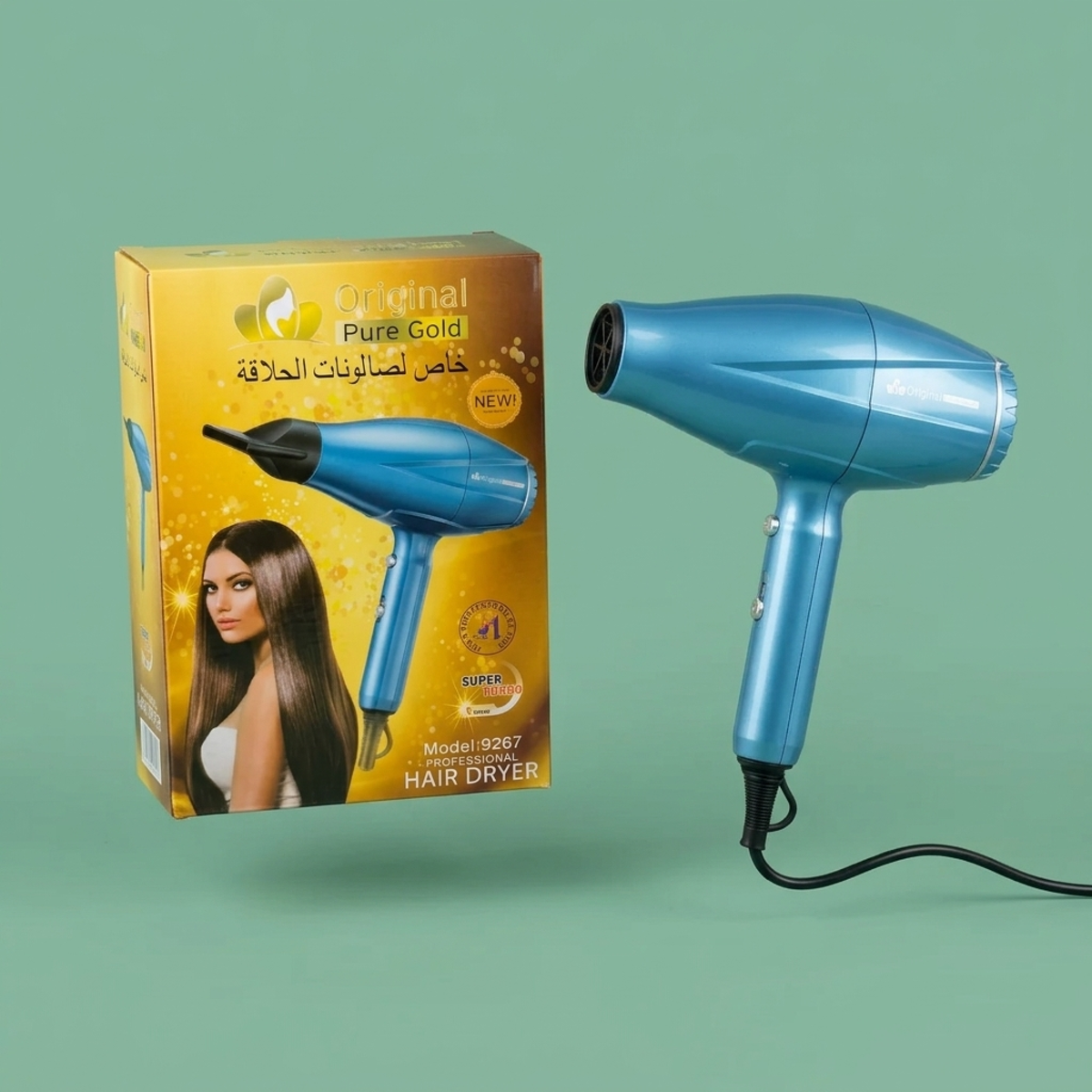 Original Pure Gold Professional Hair Dryer 9267
